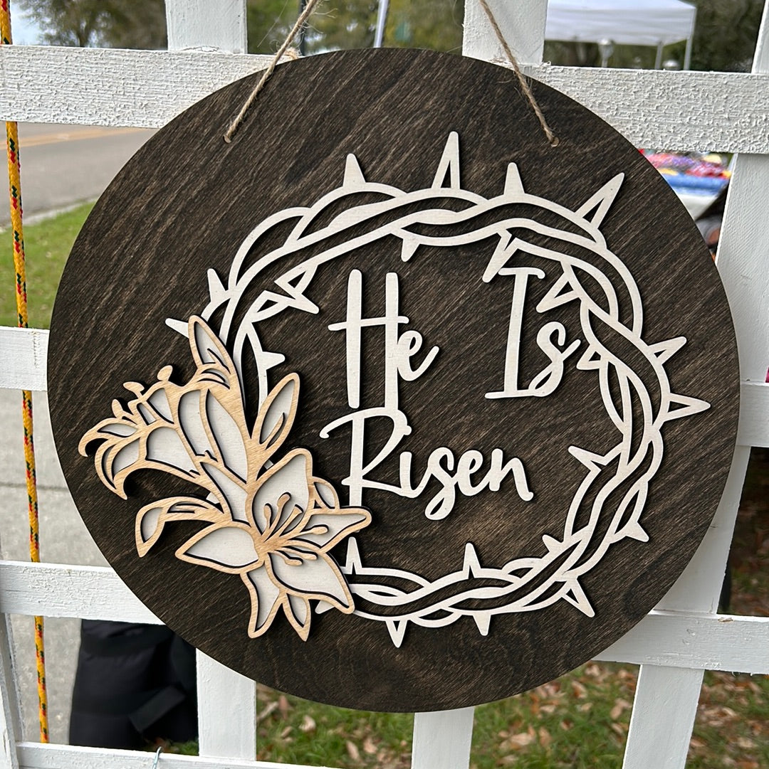 He Is Risen Round
