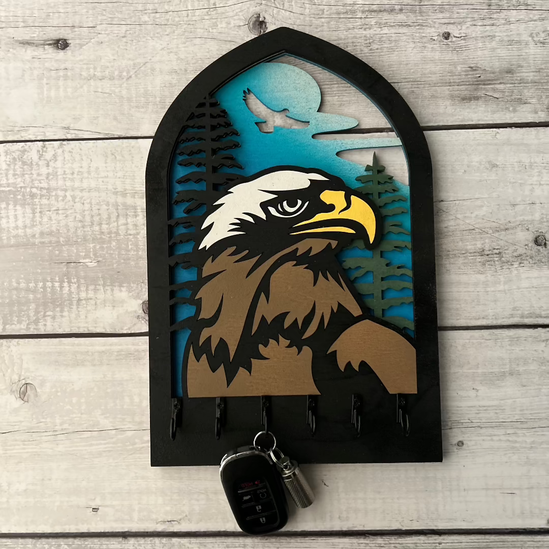 Bald Eagle Key Hanger