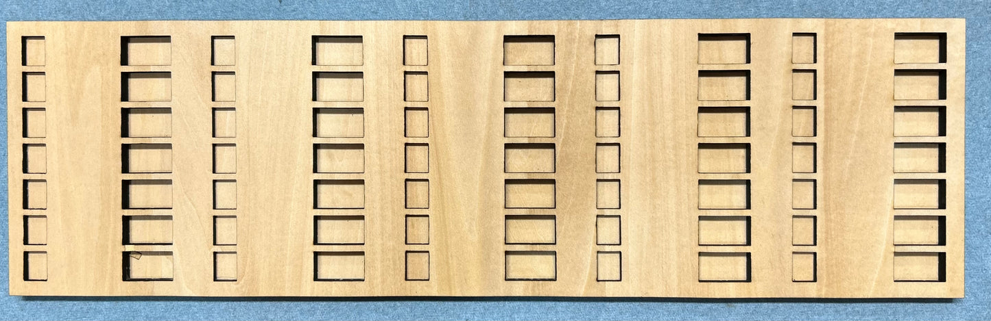 DIY 35 x Bottle Opener Jig for the xTool F1, laser cut from 1/8 inch wood, includes digital files and instructions. Flaschenöffner, abrebote