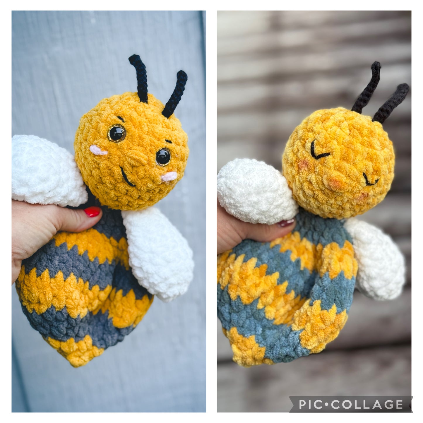 Beatrix Bee Crochet Lovey Pattern