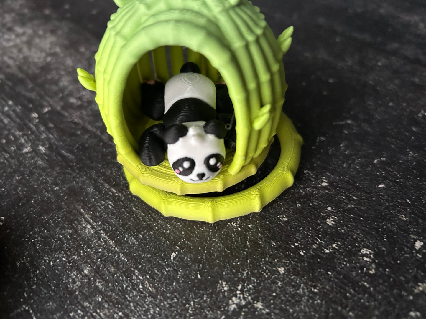 Panda Bear Mom and Baby - 3d Printed Fidget Toy