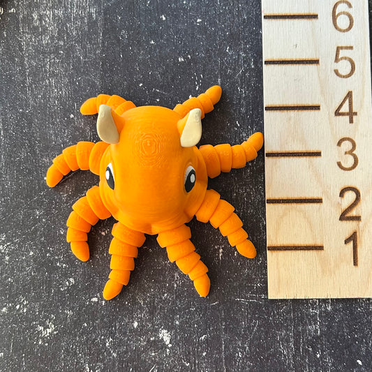 Flapjack Octopus - 3d Printed Fidget Toy