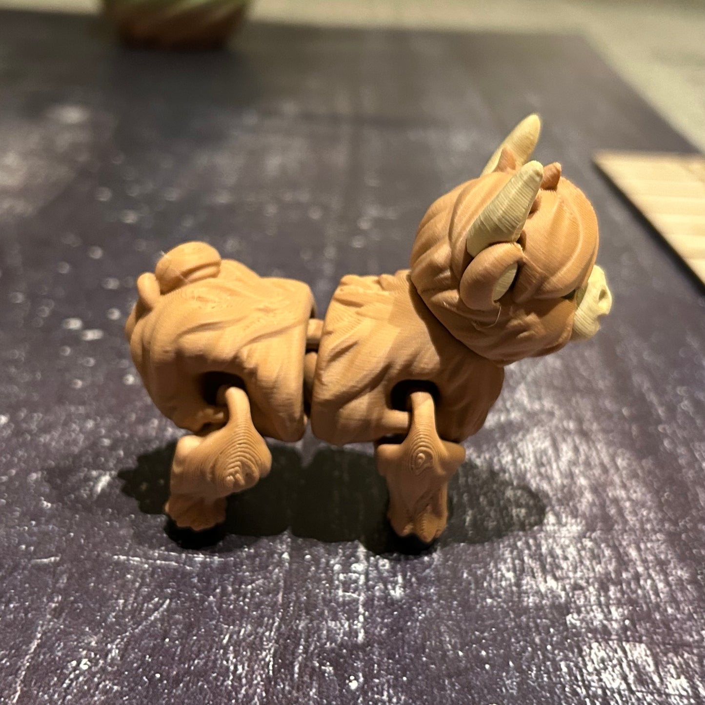 Hyland Cow - 3d Printed Fidget Toy