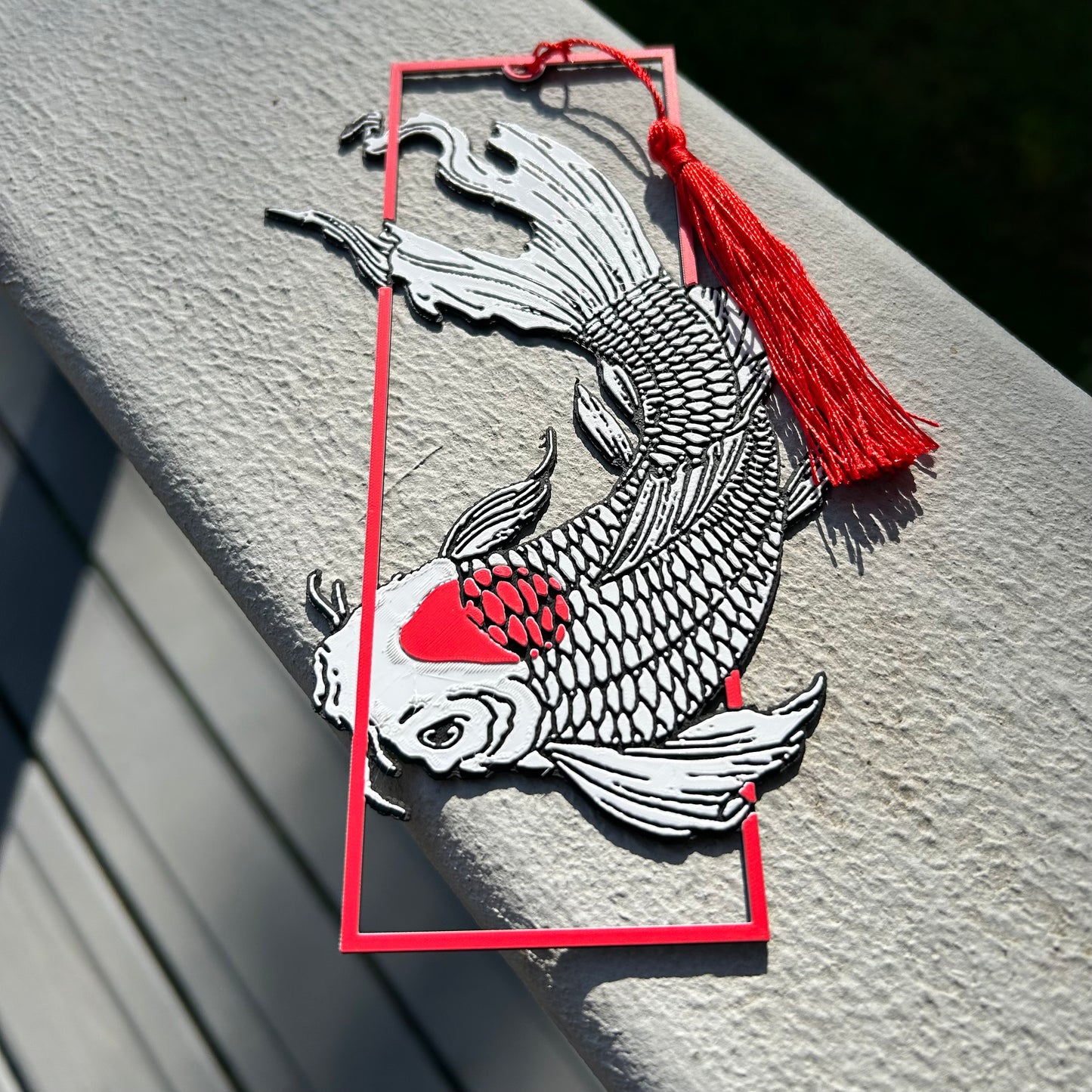 Koi - 3d Printed Bookmark