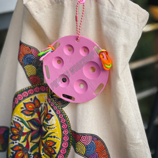 Safety Eye Tool with Stitch Markers