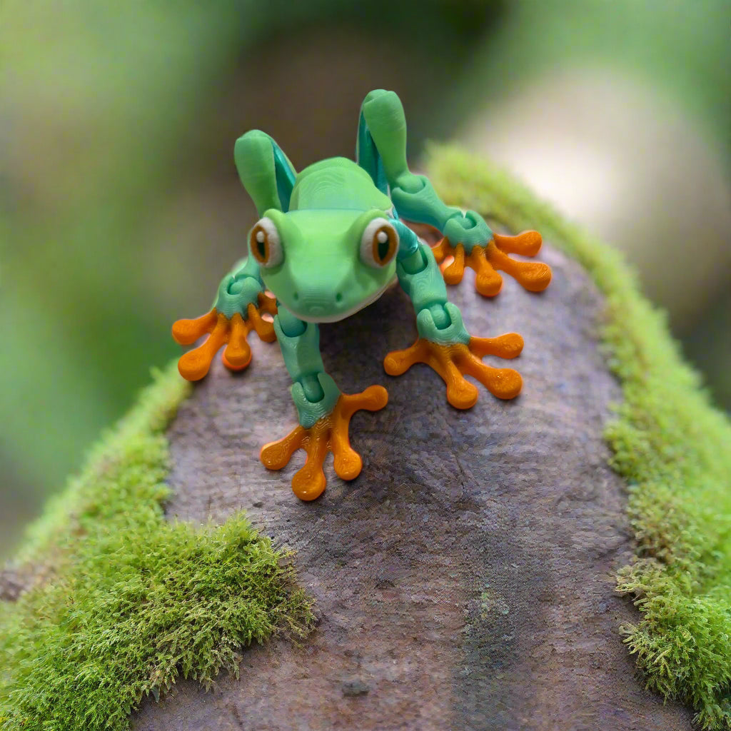 Tree Frog - 3d Printed Fidget Toy