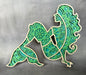 Mandala mermaid made with four laser cut layers, hand painted to create an amazing art piece suitable for any room.