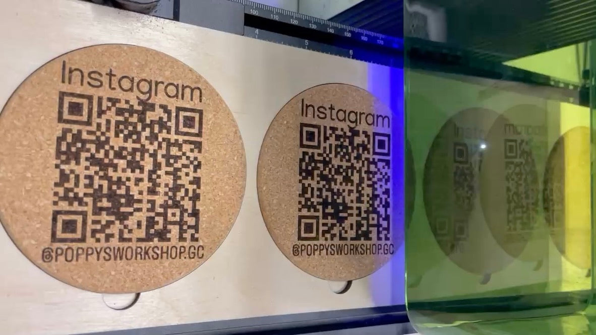 Digital File Only - xTool F1 Jig Template - Cork Coasters