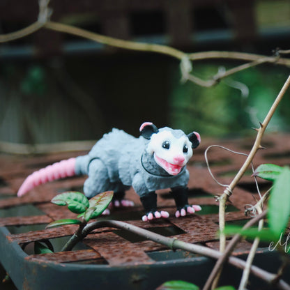 Miniature Opossum  - 3d Printed Fidget Toy