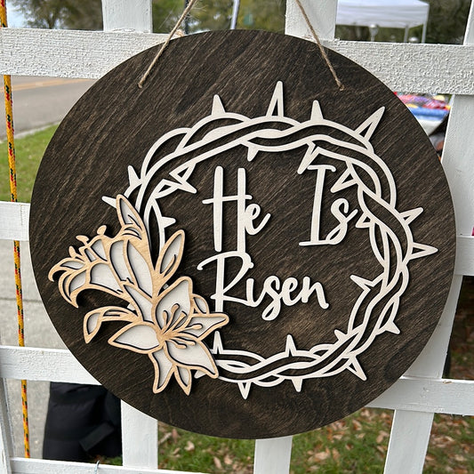 He Is Risen Round