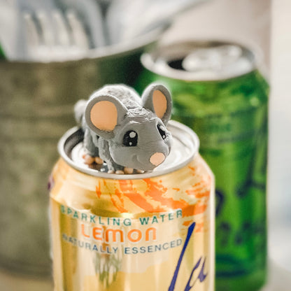 Miniature Smiling Mouse - 3d Printed Fidget Toy