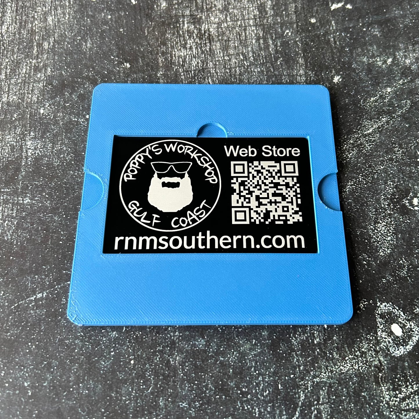 xTool F1 business card jig. 3d printed specifically for the xTool F1. An xTool XCS layout file will be provided.