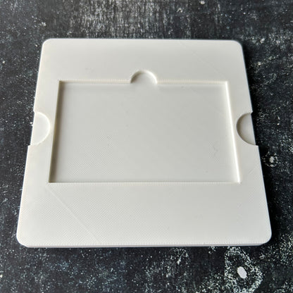 xTool F1 business card jig. 3d printed specifically for the xTool F1. An xTool XCS layout file will be provided.