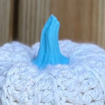 3d Printed Pumpkin Stems for Crocheted Pumpkins