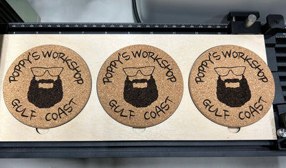 Digital File Only - xTool F1 Jig Template - Cork Coasters