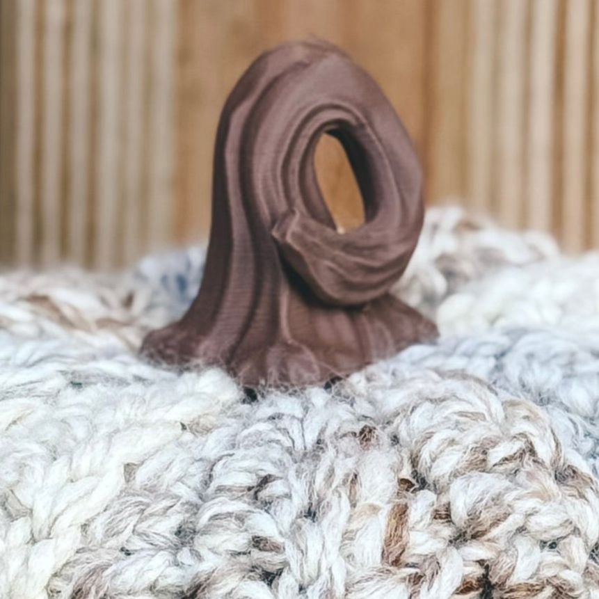 3d Printed Pumpkin Stems for Crocheted Pumpkins