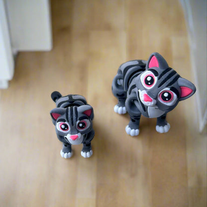 Flexi Cats - 3d Printed Fidget Toy