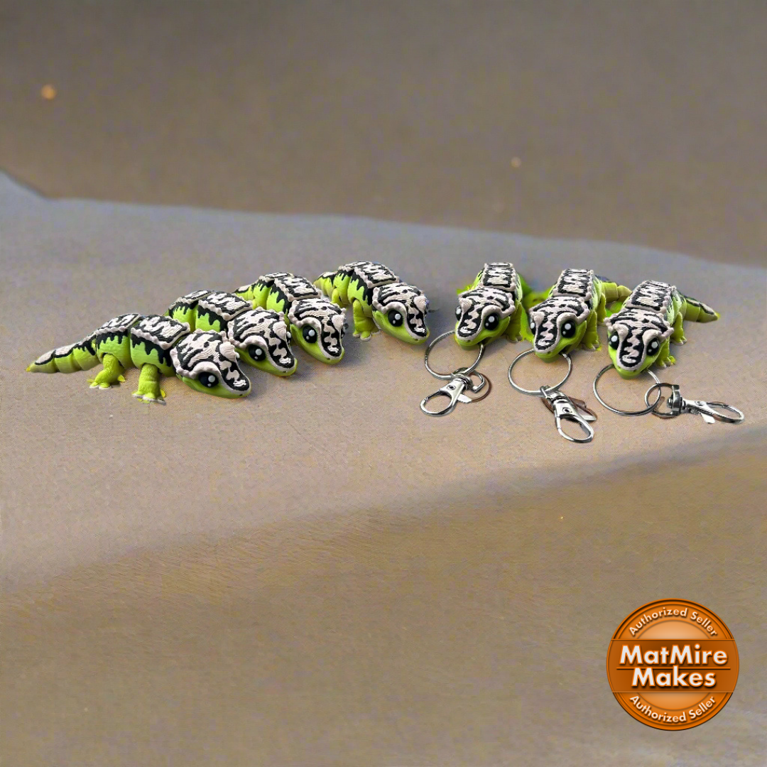 Miniature Gecko - 3d Printed Fidget Toy
