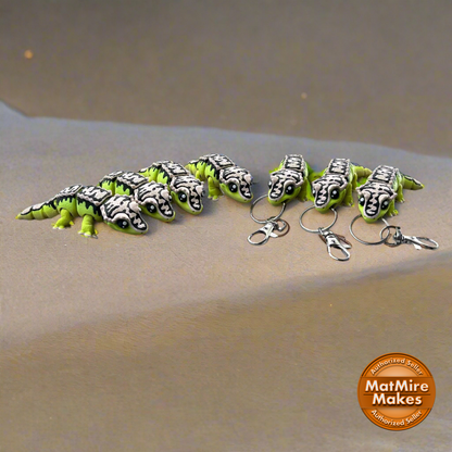 Miniature Gecko - 3d Printed Fidget Toy
