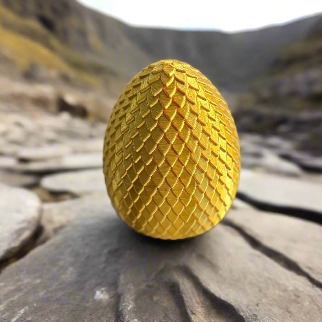 Gold dragon egg