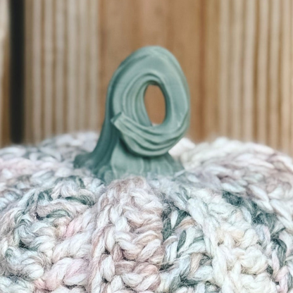 3d Printed Pumpkin Stems for Crocheted Pumpkins