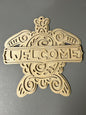 Sea Turtle - Laser cut, multi-layer wood, hand painted, great for any room