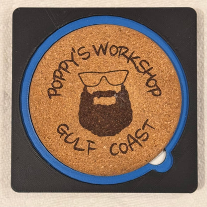 Custom Laser Engraved Cork Coasters - Bring your own design