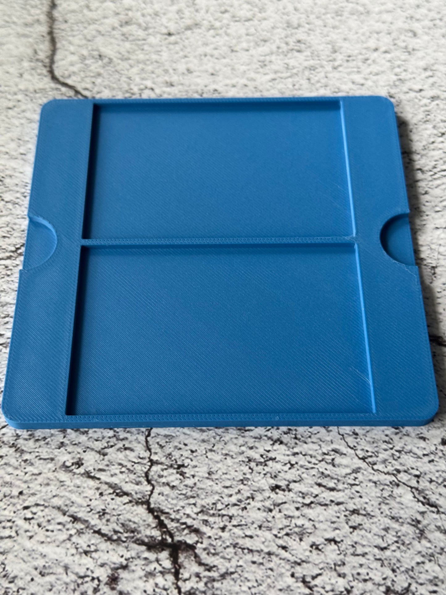 xTool F1 leather patch jig. 3d printed specifically for the xTool F1. An xTool XCS layout file will be provided.