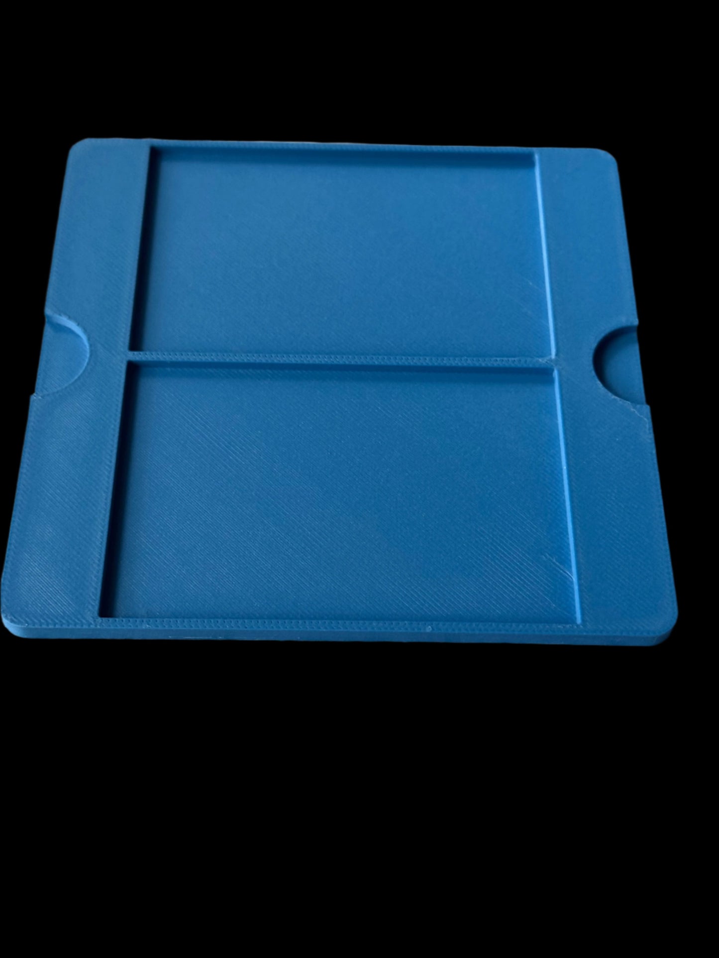 xTool F1 leather patch jig. 3d printed specifically for the xTool F1. An xTool XCS layout file will be provided.