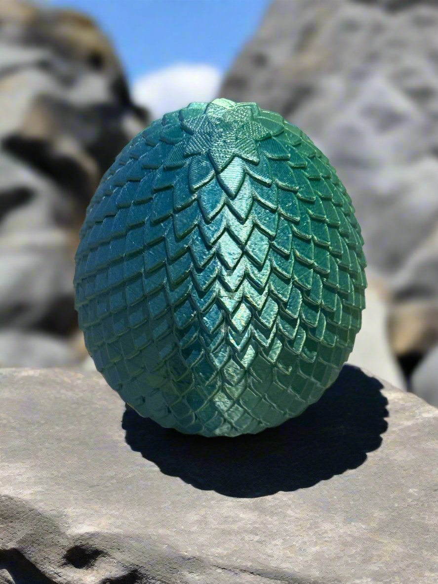 Dragon Eggs - 3D Printed With Many Dazzling Colors In Multiple Sizes