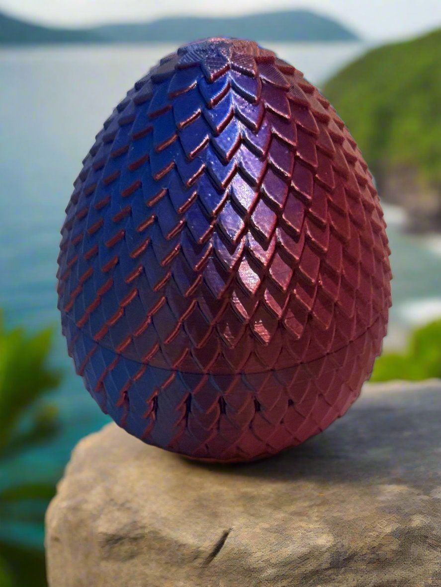 Dragon Eggs - 3D Printed With Many Dazzling Colors In Multiple Sizes