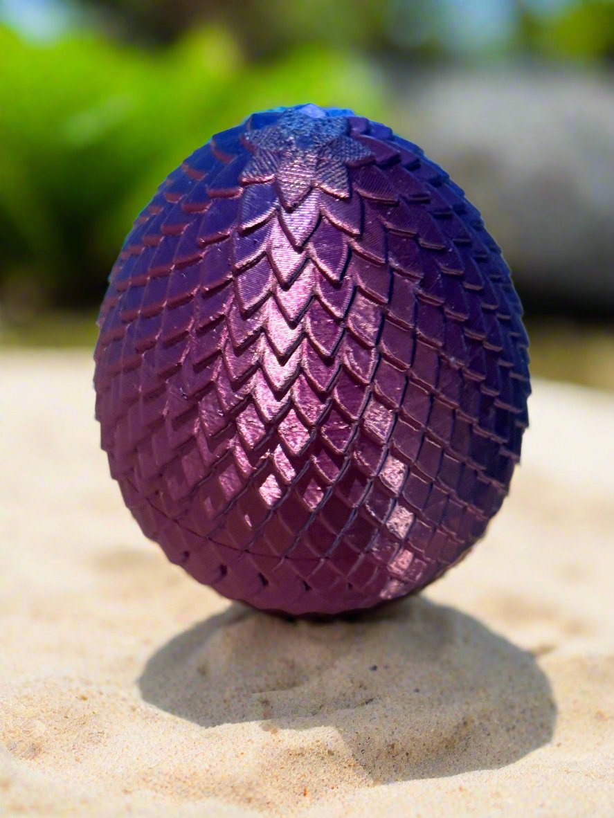 Dragon Eggs - 3D Printed With Many Dazzling Colors In Multiple Sizes
