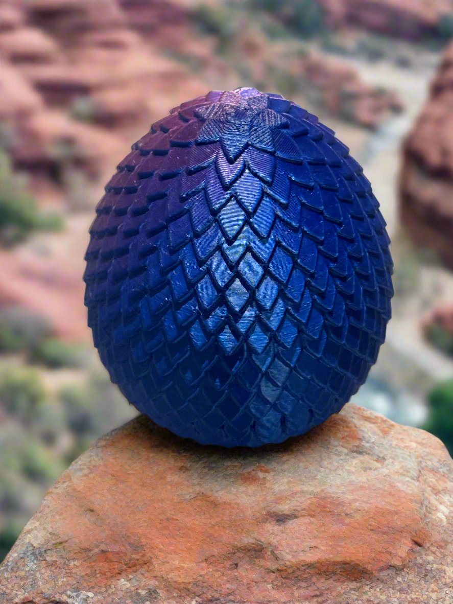 Dragon Eggs - 3D Printed With Many Dazzling Colors In Multiple Sizes