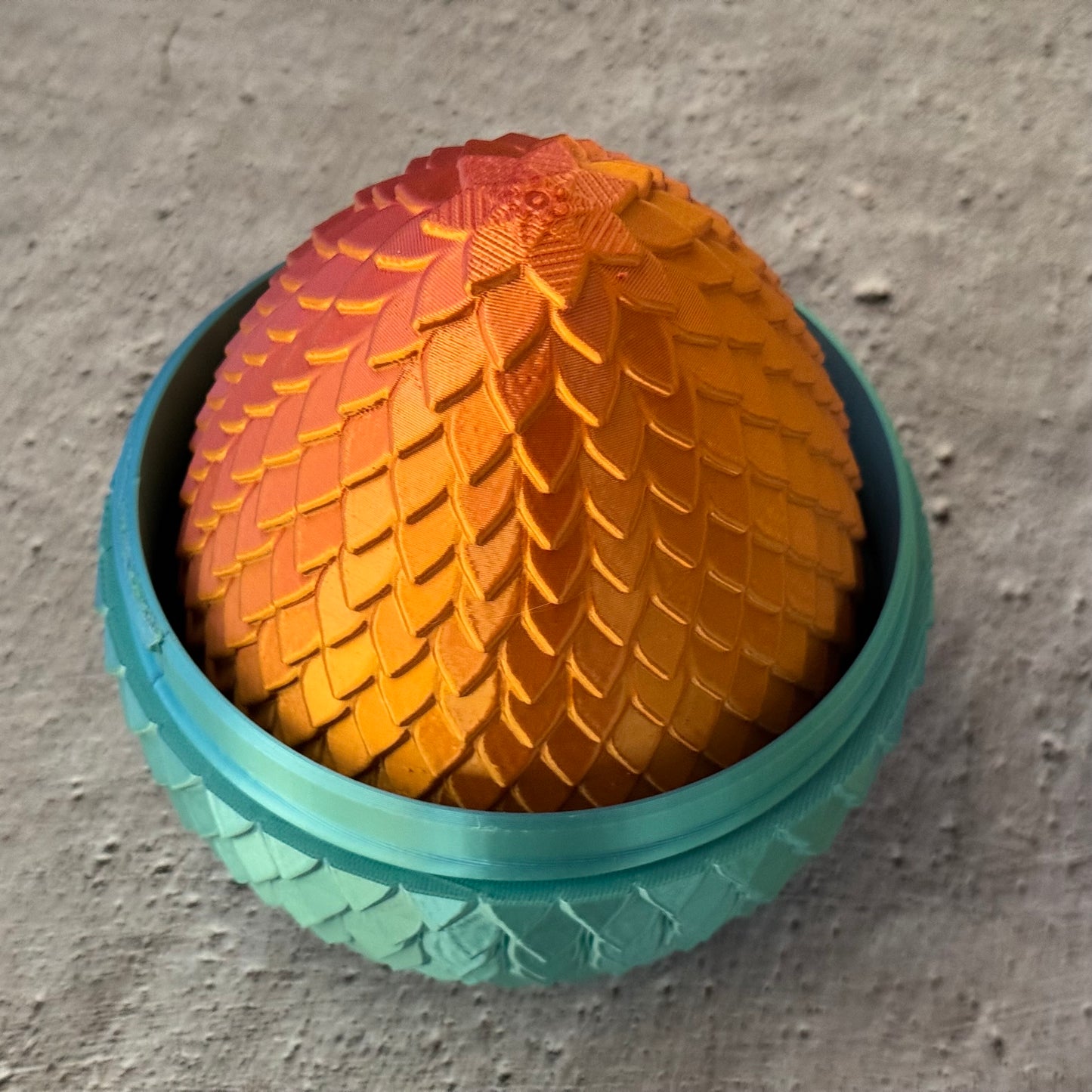 Dragon Eggs - 3D Printed With Many Dazzling Colors In Multiple Sizes