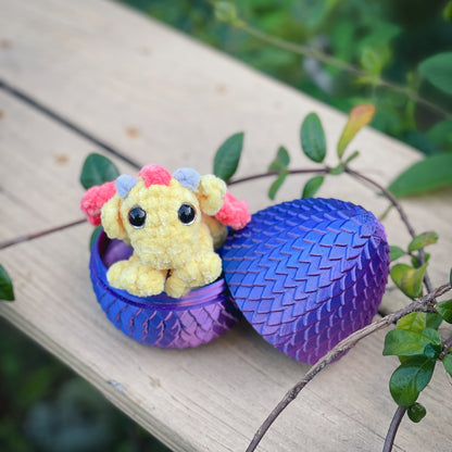 Dragon Eggs - 3D Printed With Many Dazzling Colors In Multiple Sizes
