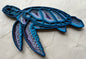 Sea Turtle - Laser cut, multi-layer wood, hand painted, great for any room