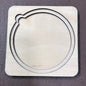 Digital File Only - xTool F1 Baseplate Jig Template - Multi-size Coasters