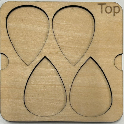 Digital File Only - Best Deal! Buy All Four xTool F1 Laser Baseplate Jigs and Save! Digital files only (svg, xcs, lbrn2), no physical product will be shipped.
