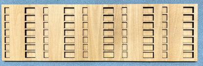 DIY 35 x Bottle Opener Jig for the xTool F1, laser cut from 1/8 inch wood, includes digital files and instructions. Flaschenöffner, abrebote