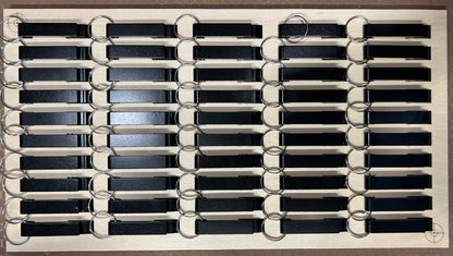 Digital File Only - DIY 50 x Bottle Opener Jig for most lasers, laser cut from 1/8 inch wood, includes digital files and instructions. Flaschenöffner, abrebote