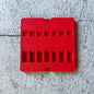 xTool F1 Bottle Opener Jig for up to seven openers. 3d printed specifically for the xTool F1. An xTool XCS layout file is provided as part of the purchase.