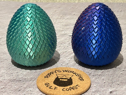Dragon Eggs - 3D Printed With Many Dazzling Colors In Multiple Sizes