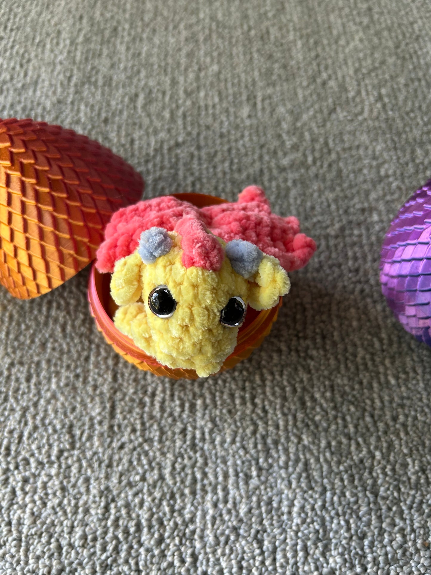 Dragon Eggs - 3D Printed With Many Dazzling Colors In Multiple Sizes
