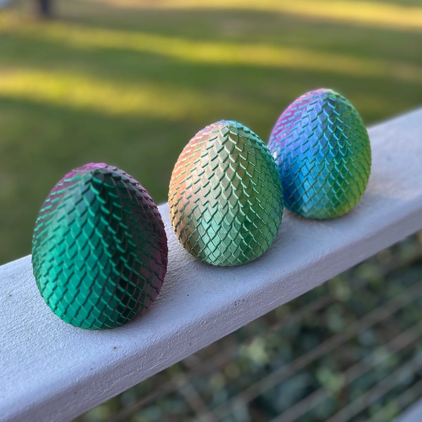 Dragon Eggs - 3D Printed With Many Dazzling Colors In Multiple Sizes