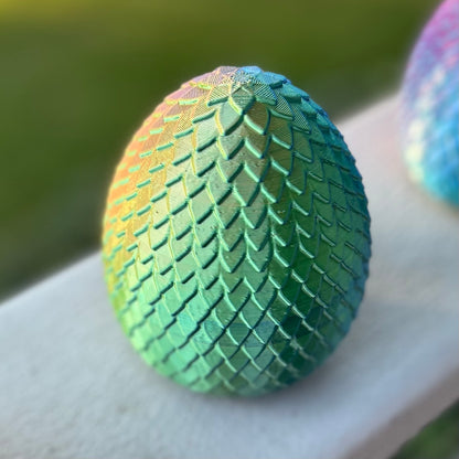 Dragon Eggs - 3D Printed With Many Dazzling Colors In Multiple Sizes