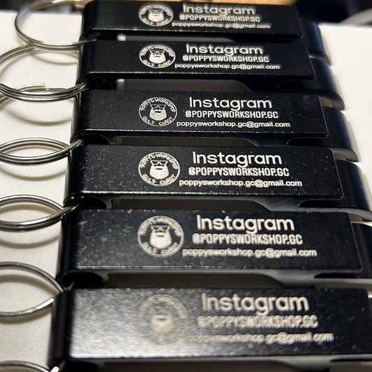Custom Laser Engraved Bottle Openers - Bring your own design
