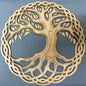 Tree of Life DIY Kit - Laser cut, unpainted and unassembled wooden artwork kit