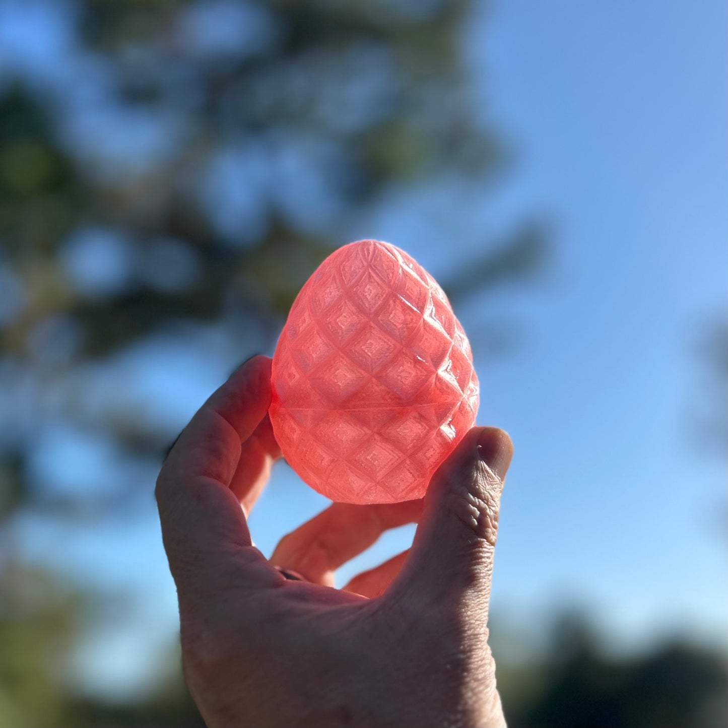 Crystal Eggs - 3D Printed With Many Dazzling Colors In Multiple Sizes