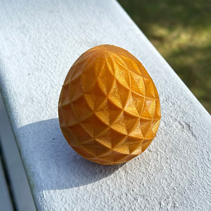 Crystal Eggs - 3D Printed With Many Dazzling Colors In Multiple Sizes