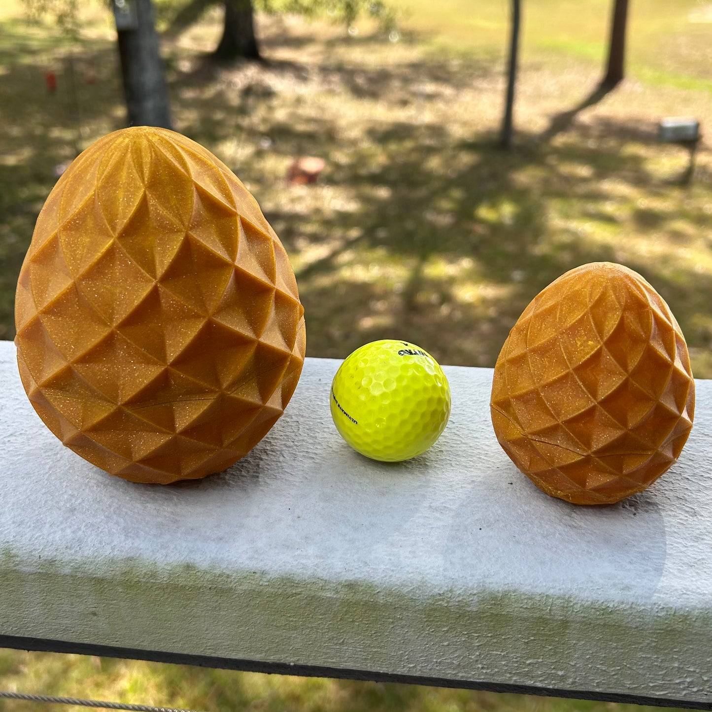 Crystal Eggs - 3D Printed With Many Dazzling Colors In Multiple Sizes